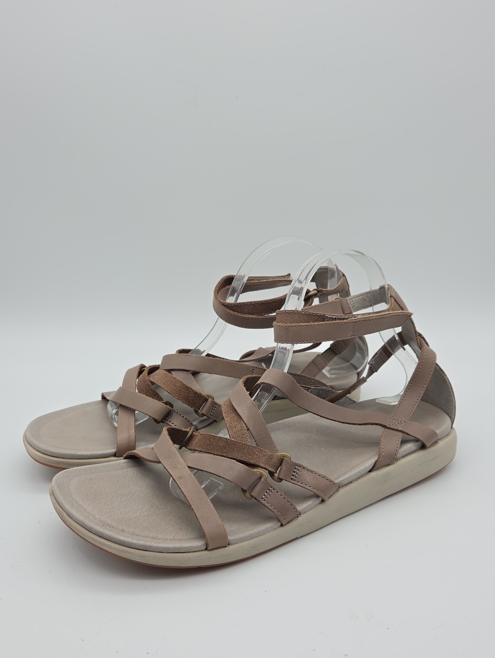 Merrell Kalari Shaw Mid Strappy Sandals Brindle Brown Women's 11